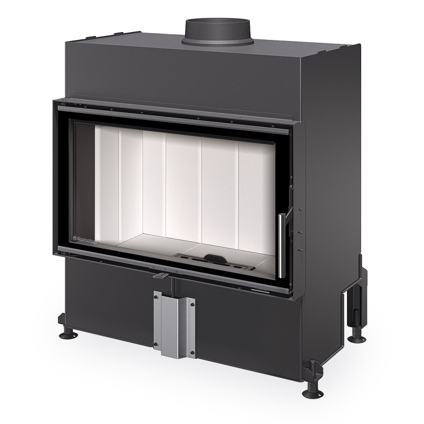 Focar șemineu Romotop HEAT 4G 80.50.04 cu geam drept