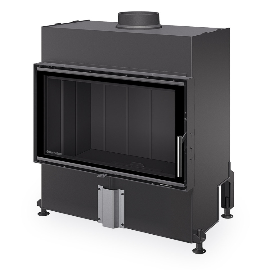 Focar șemineu Romotop HEAT 4G 80.50.06 cu geam drept