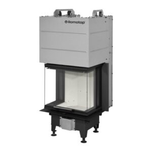 Focar șemineu cu 3 geamuri Romotop HEAT C 3g L 50.52.31.24
