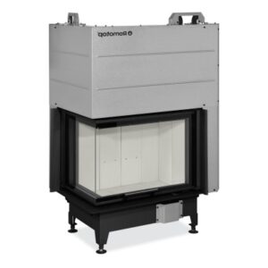 Focar șemineu Romotop HEAT L 3g L 65.51.40.24 cu geam de colț stânga