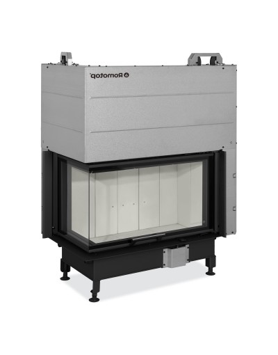 Focar șemineu Romotop HEAT L 3g L 81.51.40.24 cu geam de colț stânga