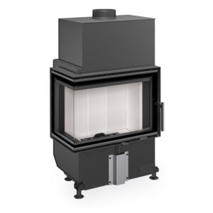 Focar șemineu Romotop HEAT L 4G 60.44.33.24 cu geam de colț stânga
