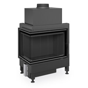 Focar șemineu Romotop HEAT L 4G 65.51.40.26 cu geam de colț stânga