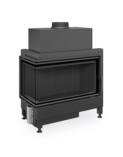 Focar șemineu Romotop HEAT L 4G 81.51.40.26 cu geam de colț stânga