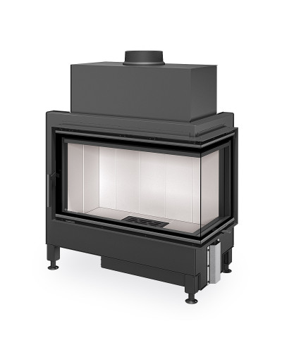 Focar șemineu Romotop HEAT R 4G 81.51.40.24 cu geam de colț dreapta