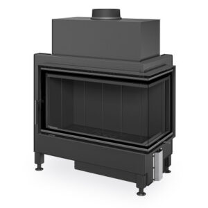 Focar șemineu Romotop HEAT R 4G 81.51.40.26 cu geam de colț dreapta