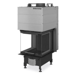 Focar șemineu cu 3 geamuri Romotop HEAT U 3g L 50.52.50.26