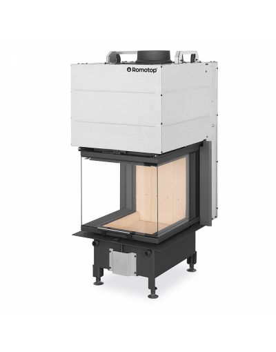 Focar șemineu cu 3 geamuri Romotop HEAT U 3g L 70.52.50