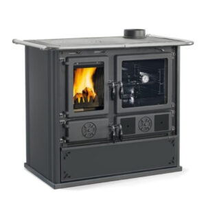 Sobă de gătit La Nordica ROSA 5.0 Steel Antracit 8,8 kW