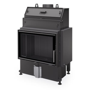 Termoșemineu Romotop HEAT W 4G 70.50.06 cu geam drept