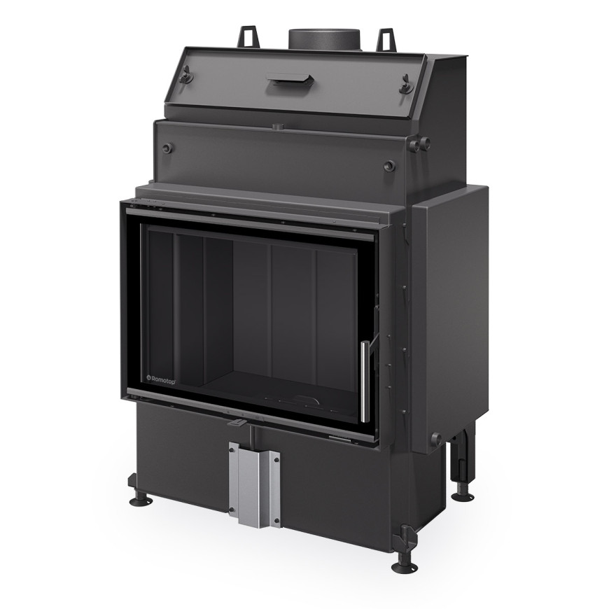 Termoșemineu Romotop HEAT W 4G 70.50.06 cu geam drept