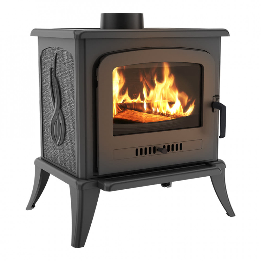 Sobă din fontă Kratki K7, 5–8 kW